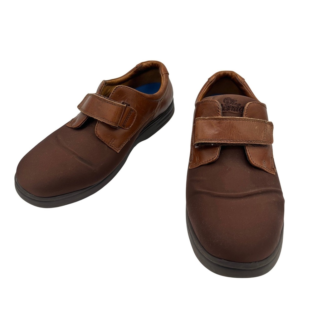 Dr. Comfort Annie Shoes Women 11XW Brown Good Leather Lycra Orthopedic 4520
